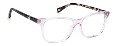 Premium Women Fossil Model Eyeglasses: Fos 7033 - Crystal Havana(2)- SpecSMART Eye Clinic (Diagonal View)